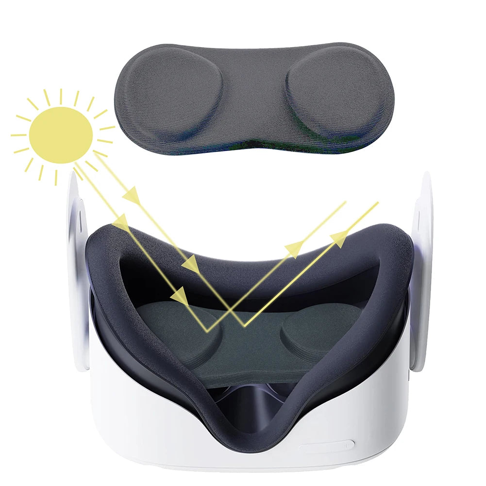 VR Lens Cover - Anti-Scratch and Dustproof Lens Case Replacement for Meta Quest 3S/3/2 and Pico4 Ultra VR Accessories