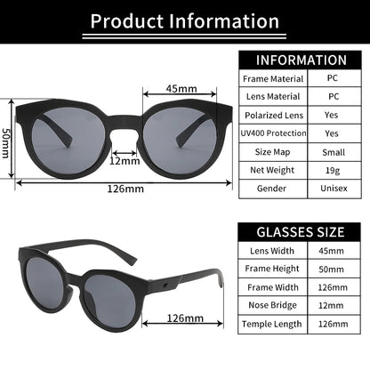 2023 Kids Personality Classic Outdoor Sun Protection Sunglasses Boys Girls Colors Protect Eyes Baby UV400 Sunglasses Children