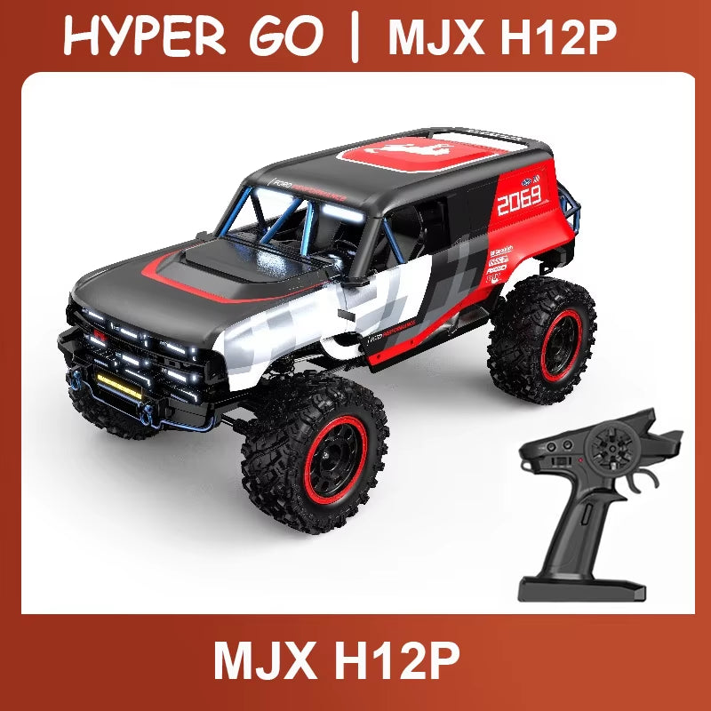 HYPER GO MJX H12P Ford 1/12 High Speed 4WD Climbing Car RC Remote Control Car Sensation Brushless off Road Vehicle Toy