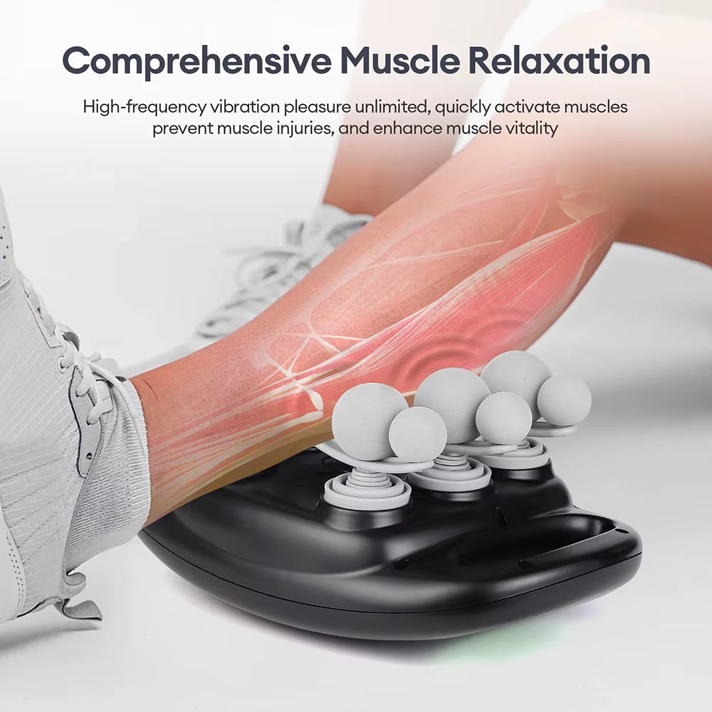18/24 Heads Wireless Deep Tissue Massage Gun with Red Light Therapy for Muscle Relaxation - Ideal for Home Gym and Body Care