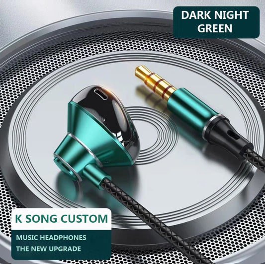 #Type C Headphones Hifi Bass Stereo Volume Control Headset with HD Mic 3.5Mm Wired Earbuds for Iphone15/Samsung Galaxy Earphones