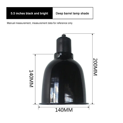 UVA/UVB Reptile Lampshade Amphibians Breeding Box 5.5 Inch Pendant Lights Lampshade Lizard Supplies Lampshade UK/EU/AU/US
