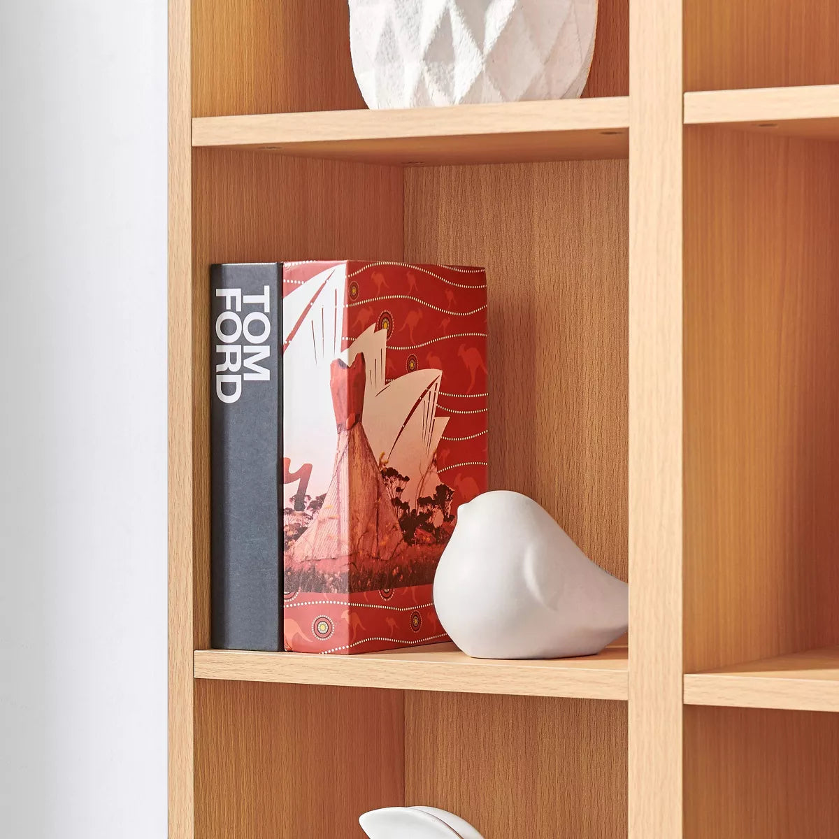 59" Set of 3 Slim Cube Shelf Unit Towers