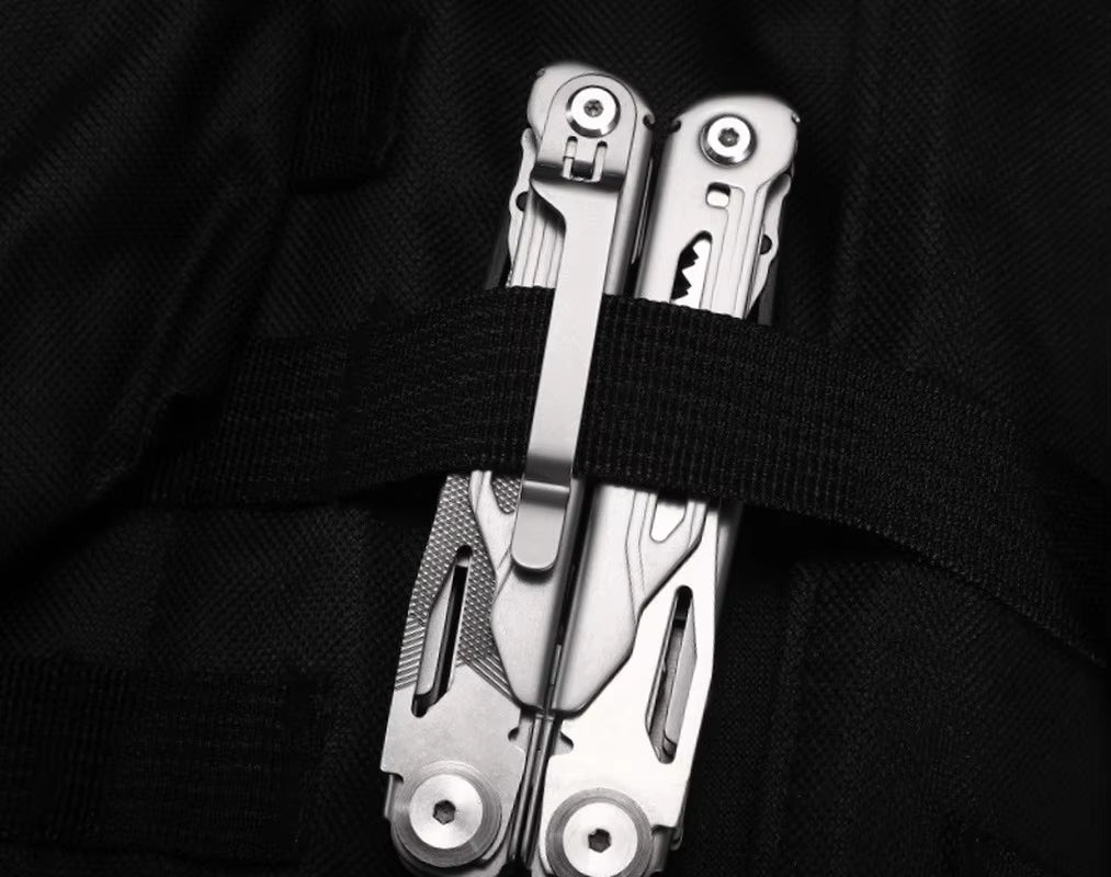 Daicamping DL10 Pocket Multi-Function Folding Knife and Plier Tool Set for Outdoor EDC and Survival Gear