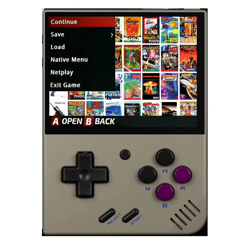 Miyoo Mini plus Retro Handheld Console, 3.5'' IPS Screen, Linux Open Source Gaming Device