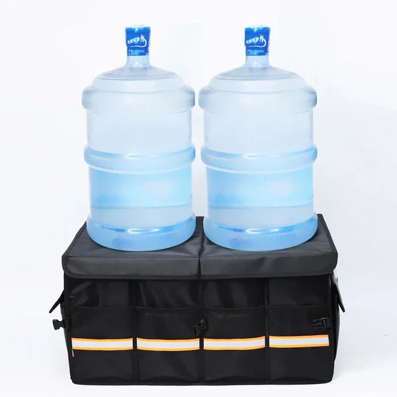 Portable Multipurpose Folding Car Trunk Storage Organizer for SUVs and Trucks