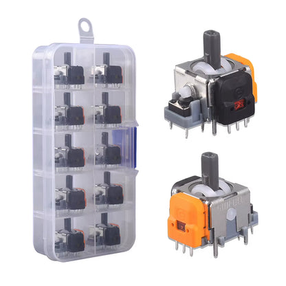 10PCS Hall Electromagnetic Joystick High Precision No Drifting Hall Effect Thumb Sticks Joystick Rocker Module for Ps4/Ps5/Xbox