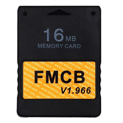 2025 Free Mcboot V1.966 Memory Card Compatible with All PS2 Consoles for Sony PS2 FMCB Game Saver 8MB/16MB/64MB Memory Card