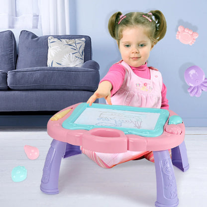 Magnetic Drawing Board Color Pad Kids Multi-Functional Writing Table Graffiti Painting Toys for Children Gifts