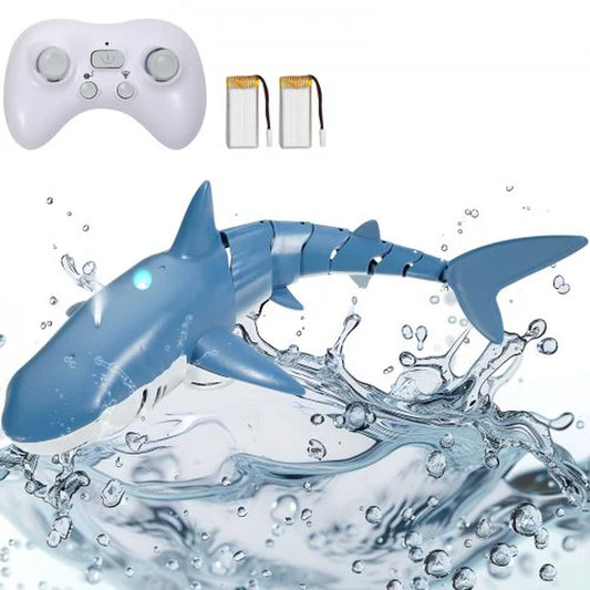 Remote Control Shark Toy 2.4 Ghz High Speed RC Boat for Kids Adults Gift