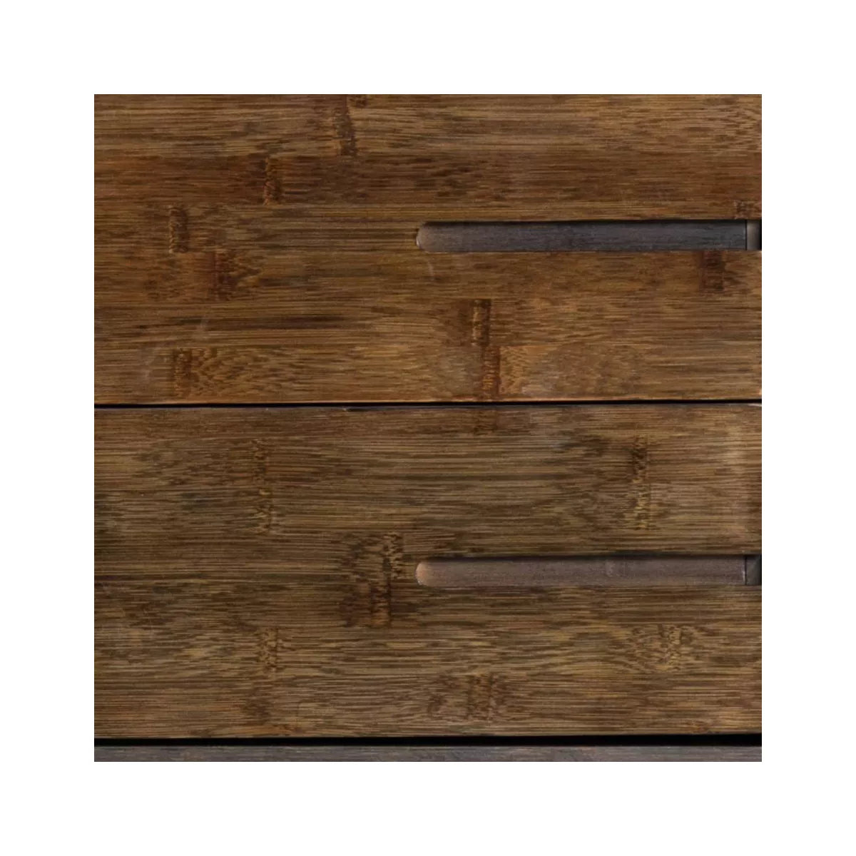 Left-Facing Selma Bamboo Spindle Bookcase 