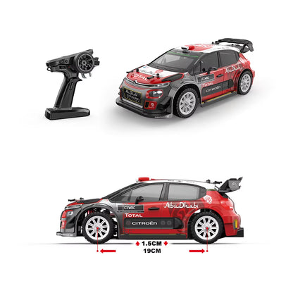 1/14 MJX 14303 High-Speed RC Drift Car - 2.4G Brushless 4WD Off-Road Rally Truck for Adults and Gift Use