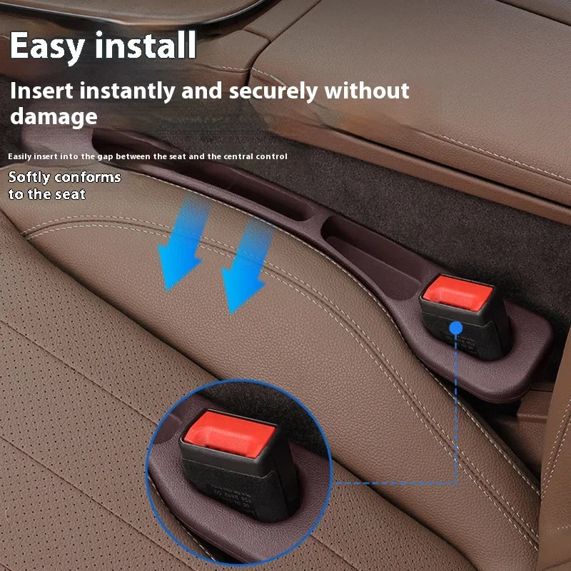 Automotive Interior Solutions – Car Seat Gap Filler, Leak-Resistant Strip, and Versatile Storage Box