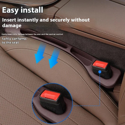 Automotive Interior Solutions – Car Seat Gap Filler, Leak-Resistant Strip, and Versatile Storage Box