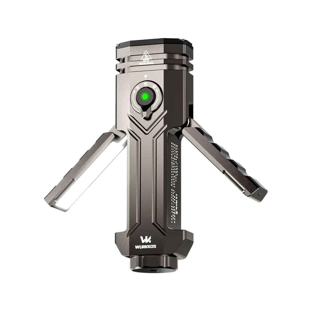 Wurkkos HD02 Rechargeable LED Camping Lamp - 3200 Lumens Portable Searchlight for Outdoor Activities, Fishing, Hunting, and Hiking