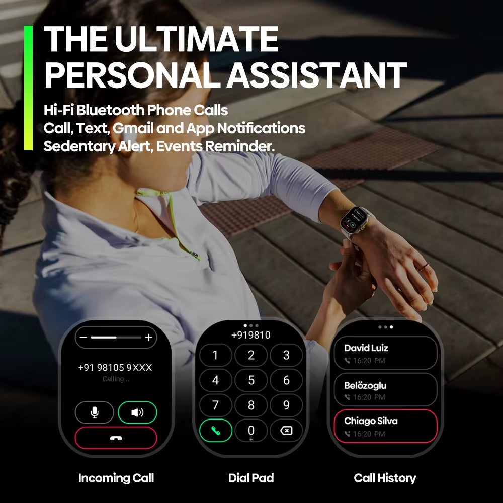 New  beyond 3 Pro GPS Smart Watch Built-In GPS & Route Import 2.15" AMOLED Display Make/Receive Phone Calls Smartwatch