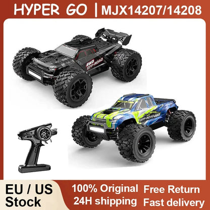 Hyper Go MJX 14207 1/14 Scale 4WD Brushless Remote Control Drift Racing Car - 55KM/H Off-Road Truck