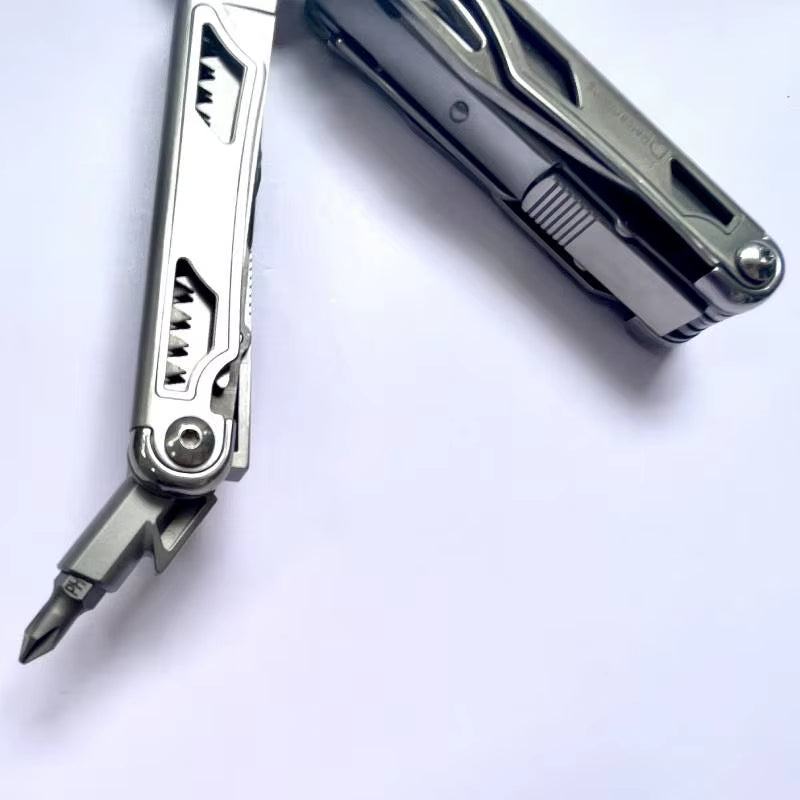 Daicamping DL1 Multifunctional Multi-Tool: Extra Cutter Scissors, Saw, Clamp, and Folding Knife