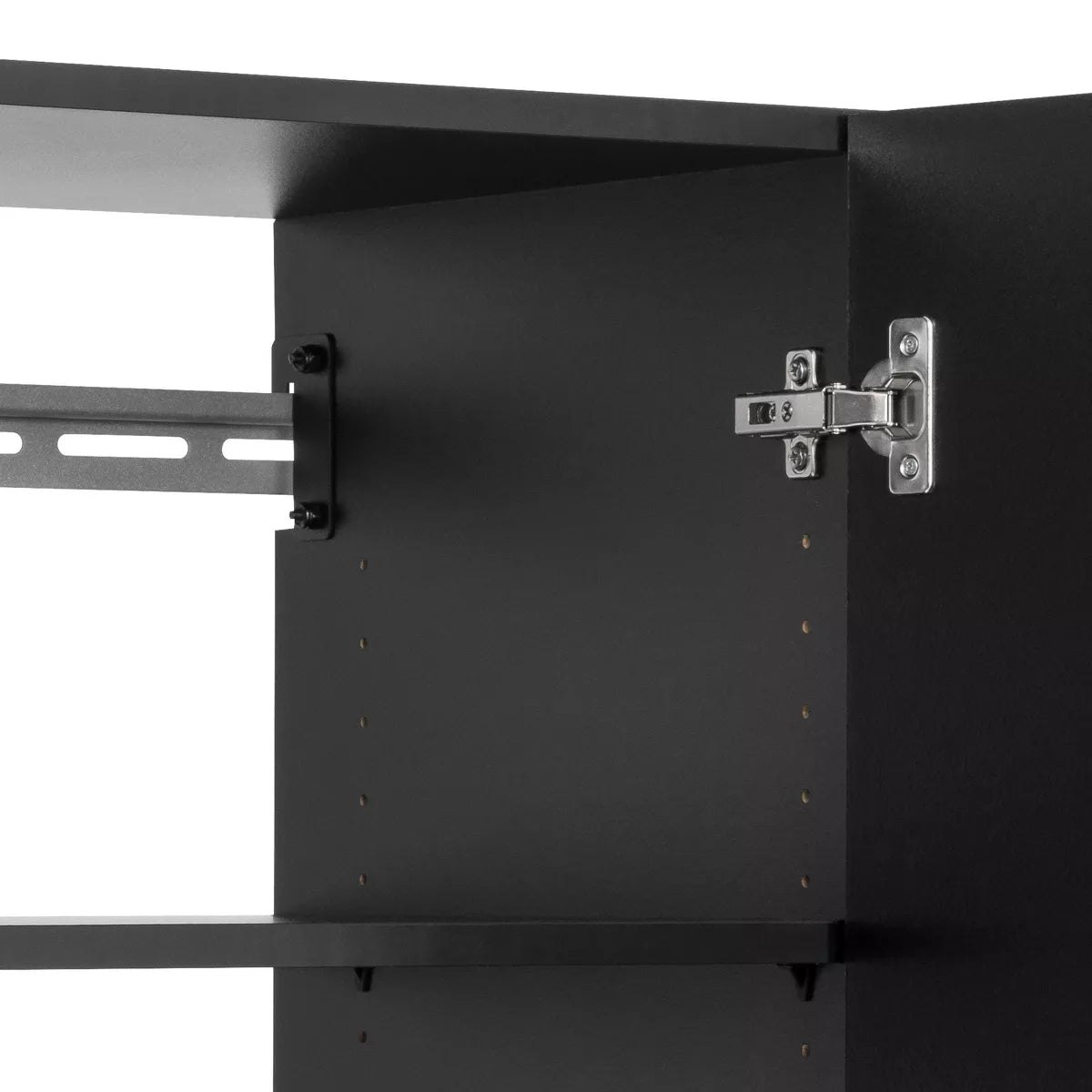 Hangups Upper Storage Cabinet in Black