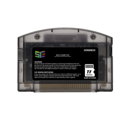 EVERGENESIS SC64 Open Source N64 800 in 1 Game Cartridge for Nintendo 64 Game Card Free 16GB Card Compatibility Support 64DD