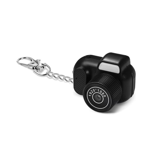 Mini Keychain Retro Digital Camera with 8GB Card, 1080P Resolution, 6 Filters, and 0.96'' HD Display