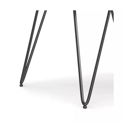 Moreno Contemporary End Table - Oak Veneer