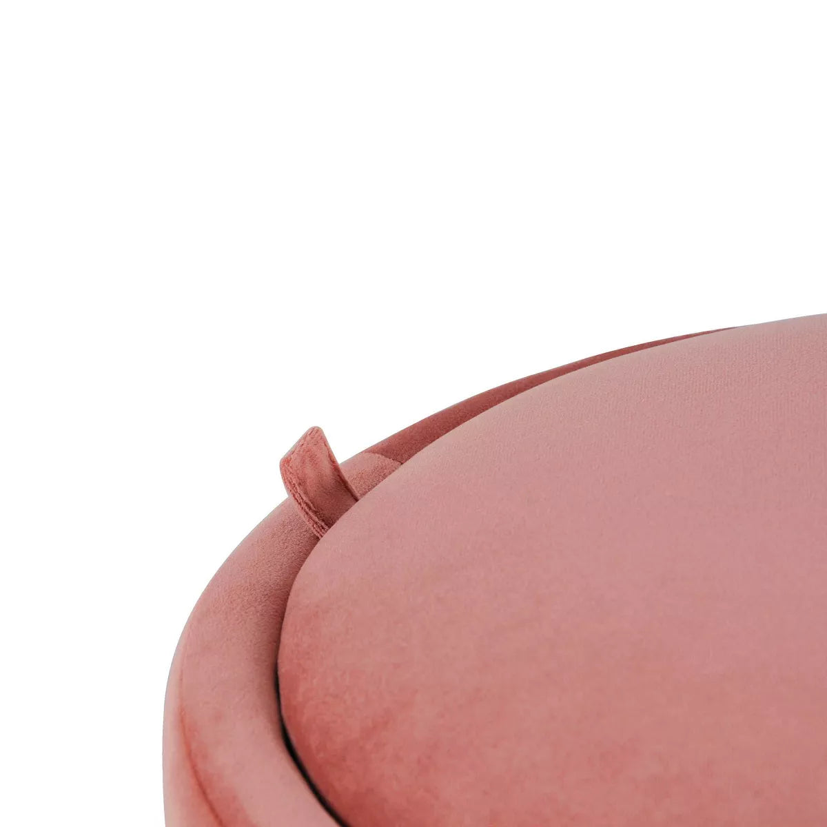 Storage round Ottoman 