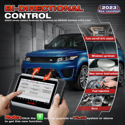 Autel Maxicom MK808BT PRO Car Bi-Directional Diagnostic Tools OBD2 Scanner Code Reader All System Diagnosis PK MX808S MK808S