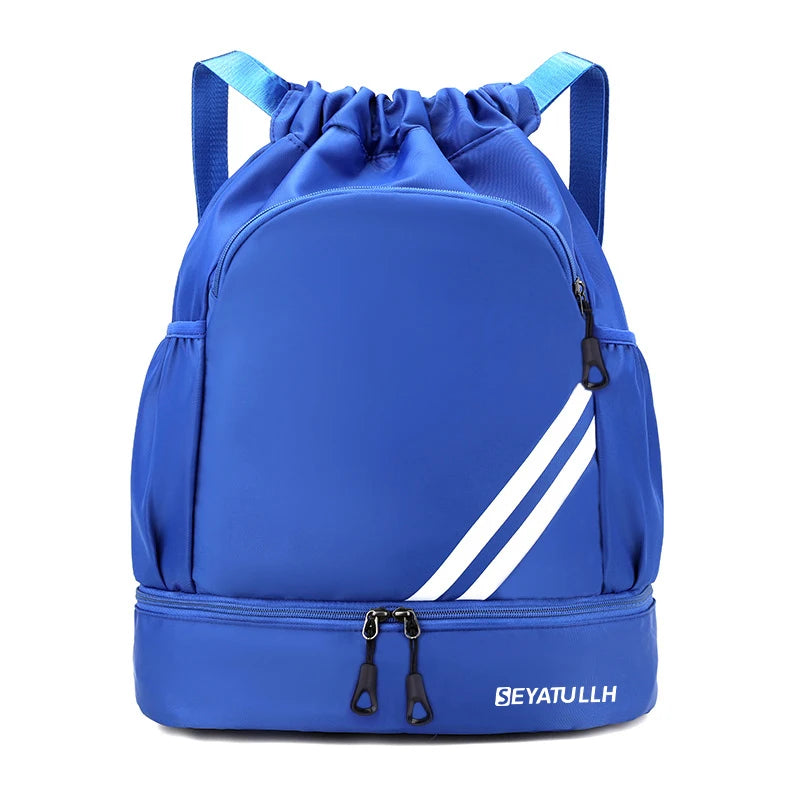 Fitness Backpack Gym Bag Sport Basketball Backpack Travel Outdoor Pack Waterproof Swimming Bag Pouch Hiking Climbing Mochila