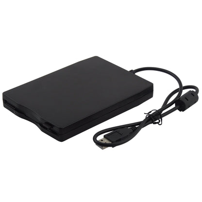 3.5” USB 2.0 Data External Floppy Disk Drive 1.44MB for Laptop PC Win 7/8/10 Mac
