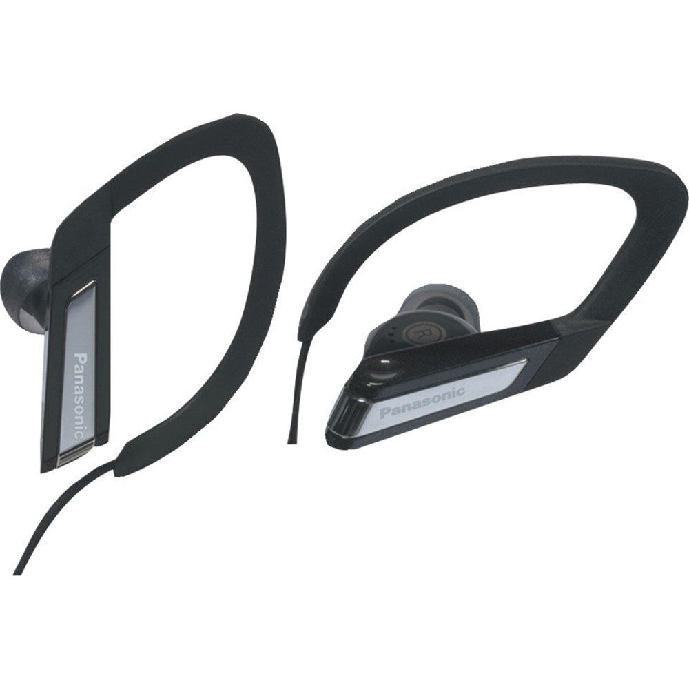 Panasonic Sports Clip Earphones W/ Iphone Contr (Black)
