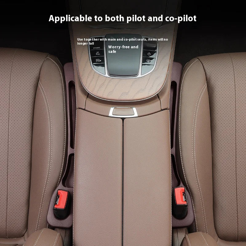 Automotive Interior Solutions – Car Seat Gap Filler, Leak-Resistant Strip, and Versatile Storage Box