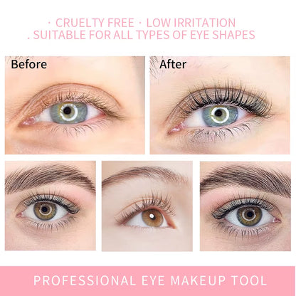 10 Pairs of Sachet Lash Lifting Lotion for 10-12 Minute Lash Perm and Fixation - Individual Makeup Tool Packages