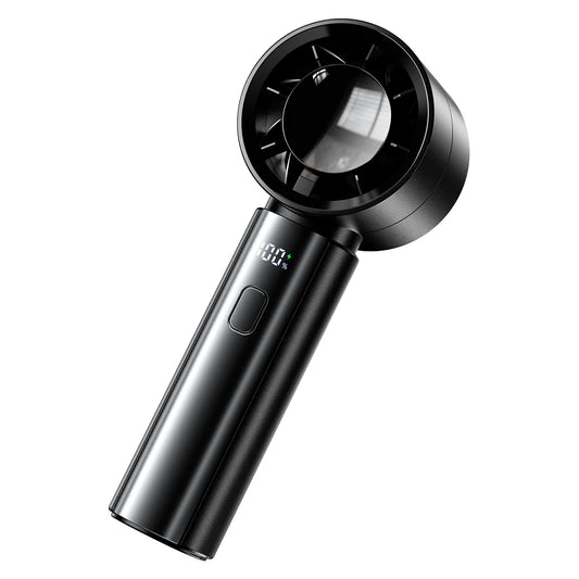 Portable Handheld Fan 3000Mah Battery Operated Cooling Fan 5 Speed Adjustable Small Desktop Fan with Digital Display