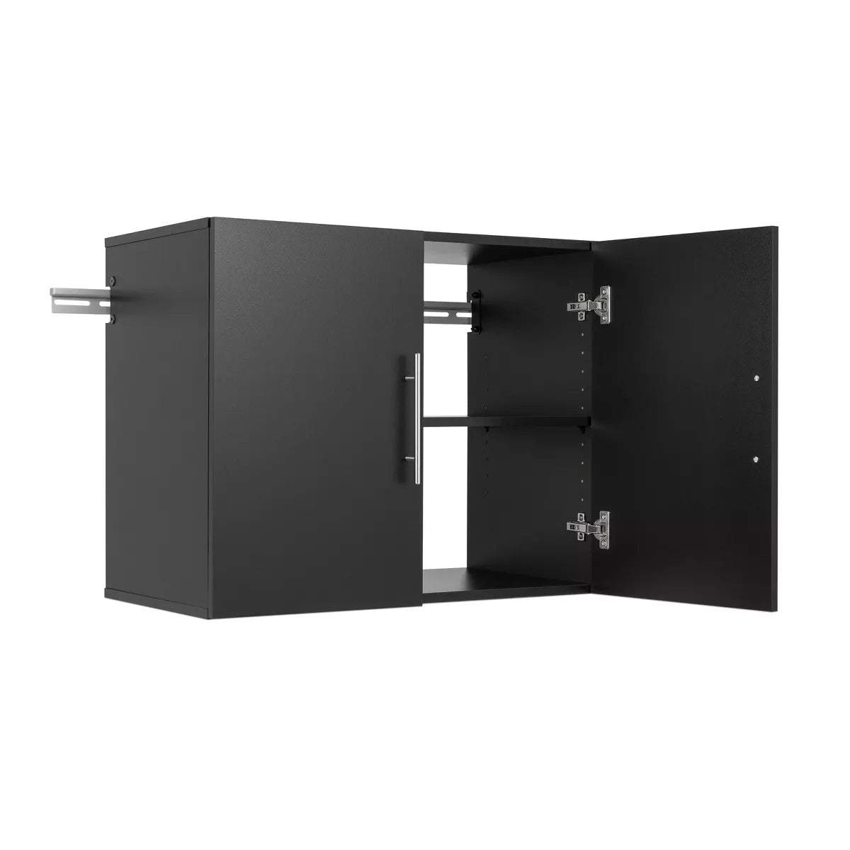Hangups Upper Storage Cabinet in Black