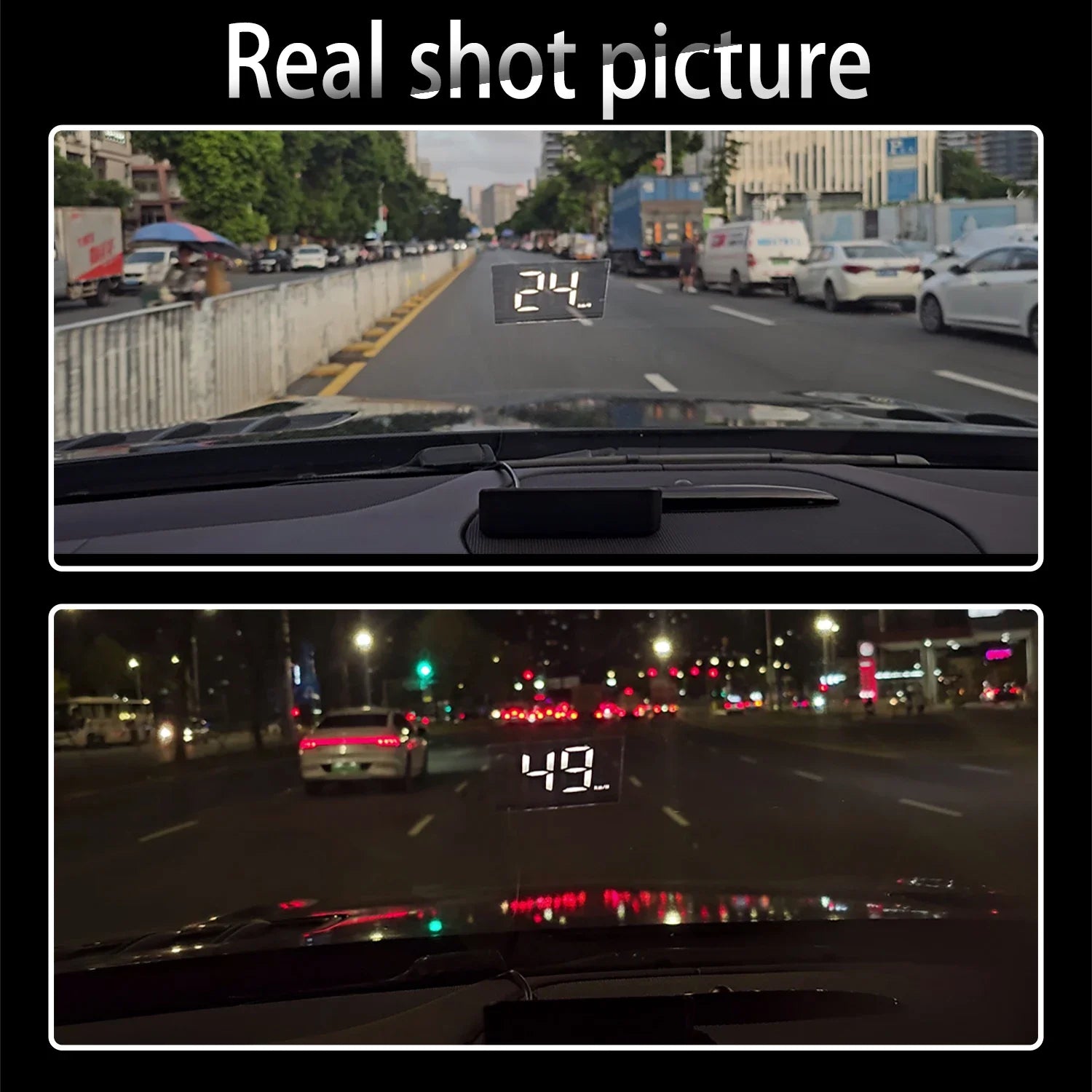 Head up Display M2 GPS HUD Car Universal Speedometer KMH USB Cable Plug & Play GPS & Beidou Dual Satellite System