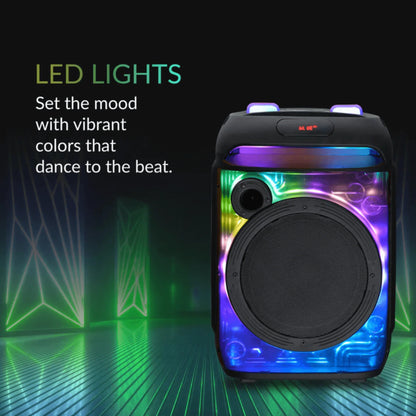 IQ Sound CYBER FLEX8 8-Inch Portable Bluetooth Speaker