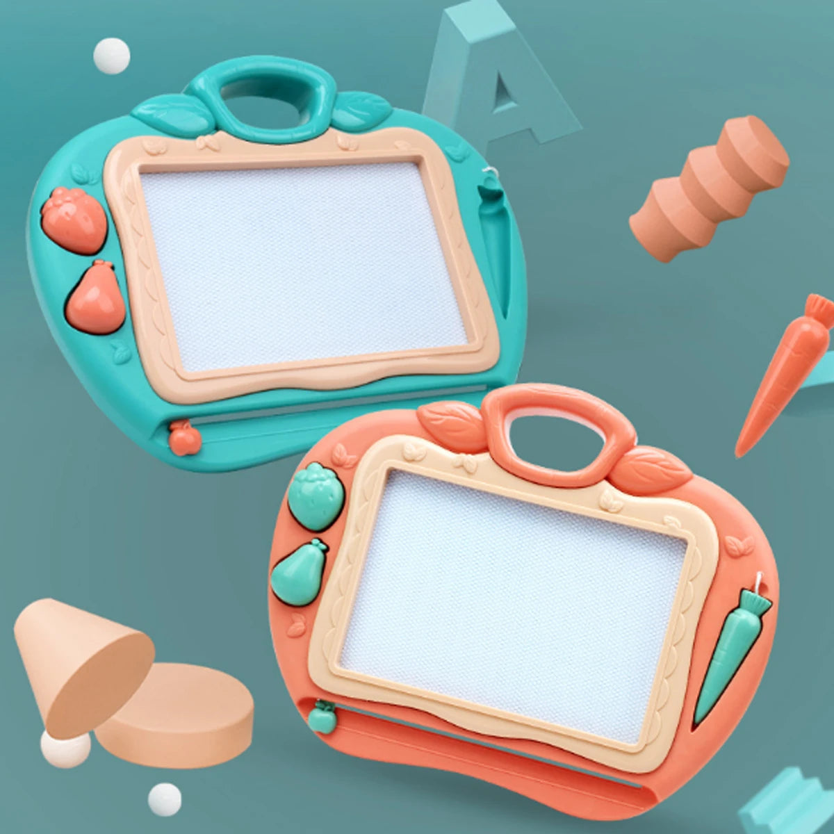 Magnetic Drawing Board Color Pad Kids Multi-Functional Writing Table Graffiti Painting Toys for Children Gifts