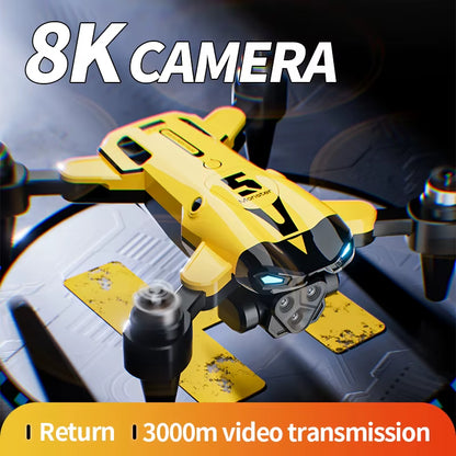 New M5 Max Drone 8K Professinal 4K HD Camera Wide Angle Optical Flow Localization Brushless Motor RC Quadcopter Apron Sell