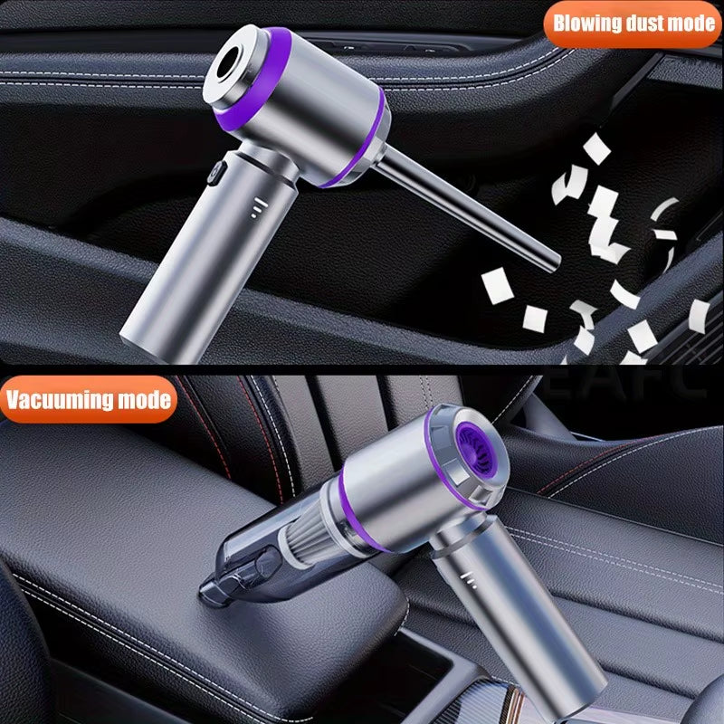 Portable Handheld Vacuum 30000Pa Cordless Car Vacuum Cleaner with Brushless Motor 4 in 1 for Keyboard, Home, Pet and Car