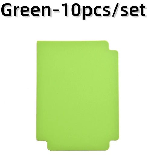 10Pcs/Set Multicolor PP Card Divider Board Game Accessories
