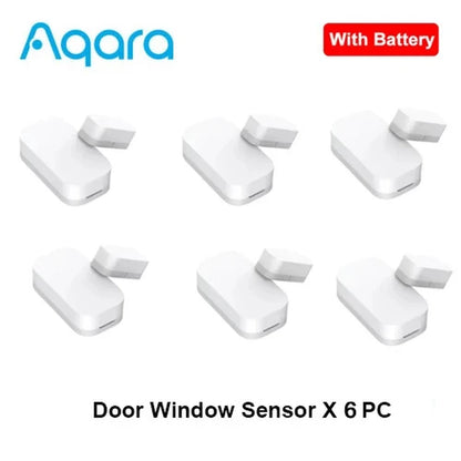Door Window Sensor Zigbee Wireless Connection Alarm Smart Mini Door Sensor Work with  Gateway Mi Home Homekit APP