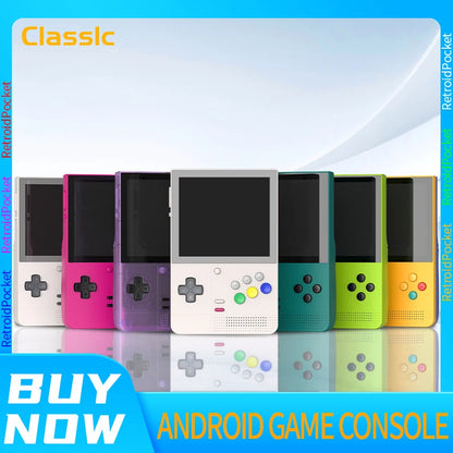 Classic Classic Retro Handheld Video Game Console 3.92 AMOLED Screen Android 14 PSP PS2 Games