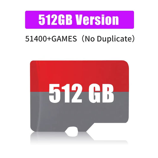 Batocera Tf/Game Card for Steam Deck/Windows Pc/Mac/Handheld Game Console for PS3/PS2/SS/PS1/PSP/DC/MAME 70+Emulators&51400+Game
