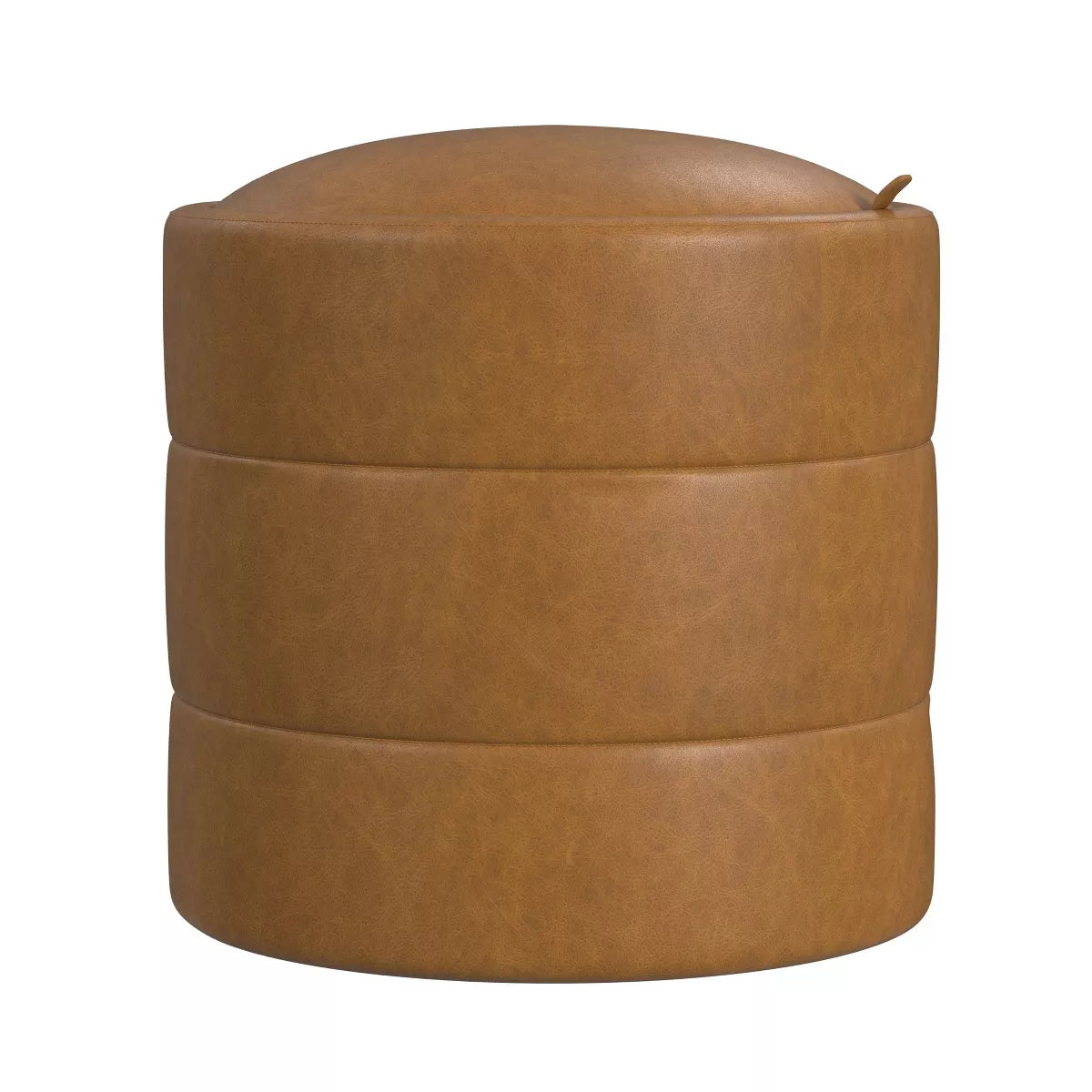 Storage round Ottoman 