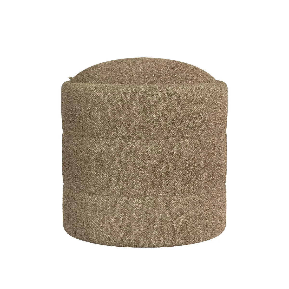 Storage round Ottoman 