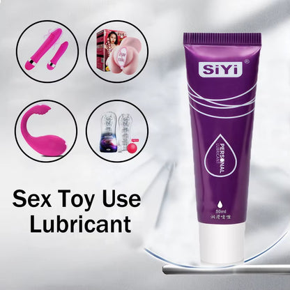 Water-Based Vaginal Lubricant for Women, Perfect for Toys and Couples, Travel-Friendly Size