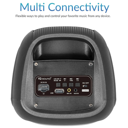 IQ Sound 2X4-Inch High Efficiency Bluetooth Speaker System