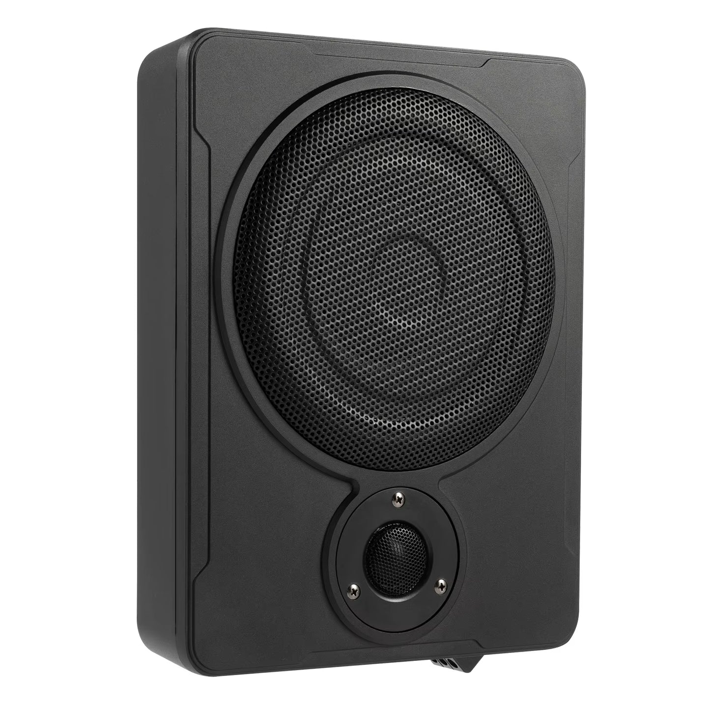 8 Inch 200W Car Under-Seat Active Subwoofer Power Amplifier Bass Box Car Ultra Slim Subwoofer Car Stereo Audio Speaker 30-100Hz