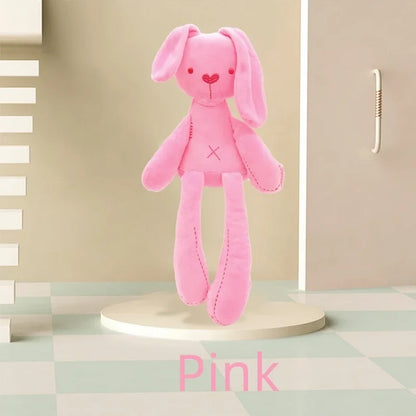 Cute Cartoon Plush Cloth Rabbit Doll Kids Toys Birthday Gift Baby Stroller Sleeping Partners Crib Tent Decor Ornaments